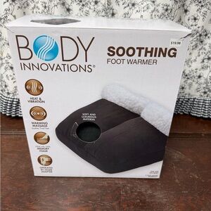 Black Soothing Foot Warmer